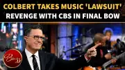 Stephen Colbert Turns 'Peanuts' Song Into CBS Roast in Finale Crowd Erupts Laughter