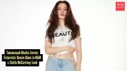 Tamannaah Bhatia Rocks Crystal Hip-Cut Jeans from H&M x Stella McCartney