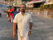 Team India Fielding Coach T Dilip Visits Tirumala Venkateswara Temple