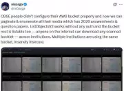 Teen Hacker Claims CBSE Answer Sheets Publicly Accessible in Cloud Storage