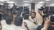 Telangana Congress Leader Pushes Party Member; Minister Calls It 'Minor Misunderstanding'