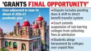 Telangana High Court Orders State to Set Date for Fee Reimbursement