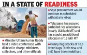 Telangana Minister Uttam Kumar Reddy Directs Swift Paddy Procurement Measures