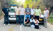 Three Men Arrested with 1.34 kg Charas in Nurpur