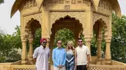 Tiffany Trump Explores Jaisalmer's Sonar Fort and City