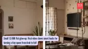 Tiny Flat Transformed Into Dreamy Haven With Smart Decor Tricks