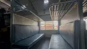 Train Seat Vandalized for Reel: Men Tear Seat Cover, Dangle from Moving Coach