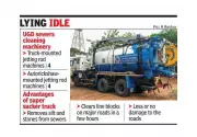 Trichy's Rs 3.7 Crore Super Sucker Truck Grounded Due to Staff Shortage