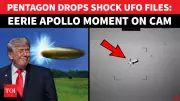 Trump Administration Releases Over 160 Declassified UFO Files Including Apollo Records