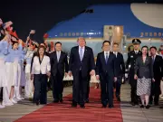 Trump Arrives in China for High-Stakes Summit with Xi Jinping