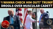 Trump Sparks Frenzy with Awkward Comments on Cadet's 'Perfect Fitness' at Graduation