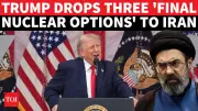 Trump Warns Iran on Uranium, Offers Three Disposal Options