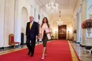 Trump's Autocorrect Changed Melania to Melody on Truth Social