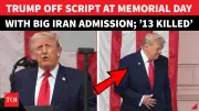 Trump’s Iran Warning at Memorial Day Event Stuns Crowd