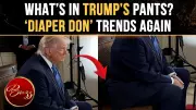 Trump's Pants Spark Meltdown Online as 'Diaper' Rumors Resurface