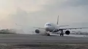 Turkish Airlines Plane Catches Fire During Landing in Nepal, All Safe