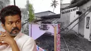TVK Office Torched in Tamil Nadu Ahead of Election Results