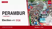 TVK's K Sivakumar Wins Perambur Seat by Narrow Margin in TN