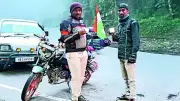 Two Karnataka Youths Complete 7,000-Km Bike Expedition to Nepal in 22 Days