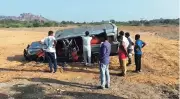 Tyre Burst Causes Fatal Accident in Koppal, One Dead Seven Injured