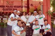 UP Police Clinch Top Spot at All India Police Weightlifting Cluster