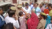 UP Police Constable's Family Protests Land Dispute, Probe Ordered