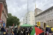 Van hits pedestrian in London after Birmingham flag removal incident