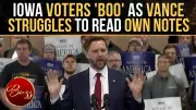 Vance Humiliation: US VP Forgets Name, Admits Wrong Page in Iowa Speech