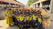 Vasant Valley Students Visit Gaushala for Hands-On Learning Experience