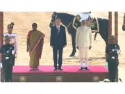 Vietnam President To Lam Receives Ceremonial Welcome at Rashtrapati Bhavan