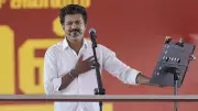 Vijay's TVK Leads in Tamil Nadu Elections, Fans Hail Historic Political Entry