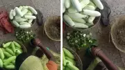 Viral Video Shows Woman Painting Cucumbers Green at Bihar Railway Station