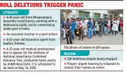 Voter deletions by SIR spark fear among govt employees in West Bengal