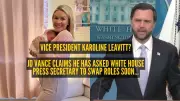 VP Vance Jokes About Swapping Roles with New Mom Press Secretary