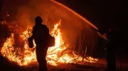 Wind-Driven Wildfire Forces Evacuations in Southern California