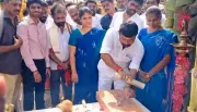 Work Begins on New Temple Chariot for 1,000-Year-Old Perur Temple in Coimbatore
