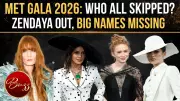 Zendaya and Sadie Sink Among Stars Missing 2026 Met Gala Amid Scheduling Conflicts