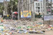 Zirakpur Sanitation Workers Dump Garbage at Public Locations Amid Strike