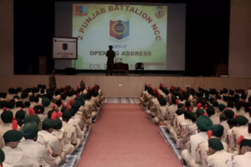 10-Day NCC Camp Begins at DAV University with 597 Cadets