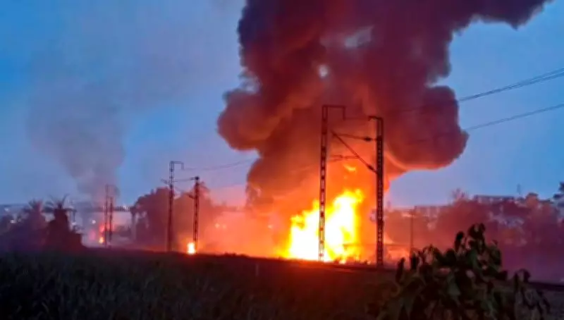 10 Injured in Massive Fire at Haldia Oil Refinery in West Bengal