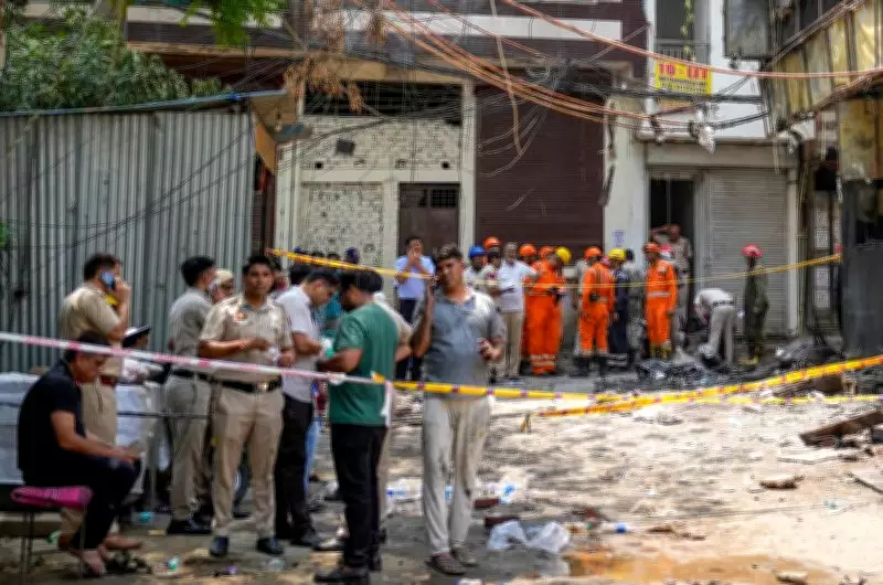 11 Cousins and 10 Cops Rescue Guests from Delhi Hotel Fire Without Gear