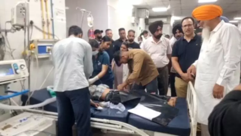 14 Critically Injured in Ferozepur Highway Crash Treated at Faridkot Medical College