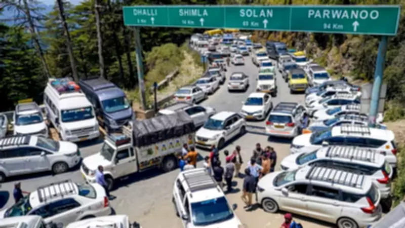 1.5 Lakh Vehicles Flood Shimla in 45 Days: Police Unveil 5-Point Plan to Tackle Tourist Gridlock
