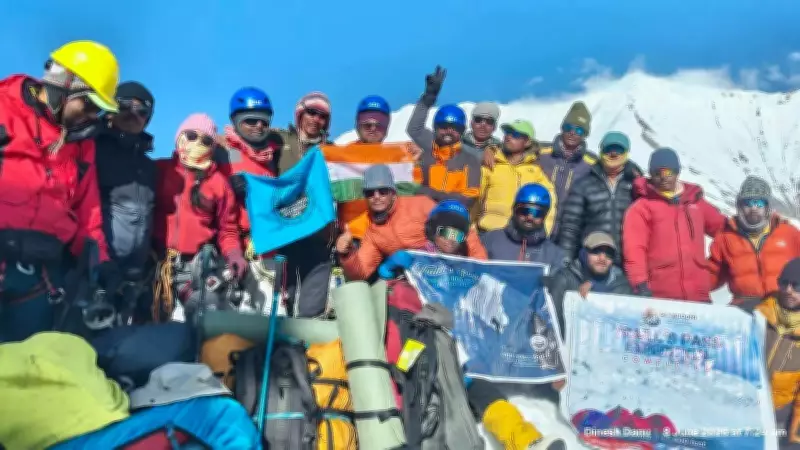 19-Member Team Conquers Uttarakhand's Treacherous Traill's Pass Amid Blizzard and Avalanche