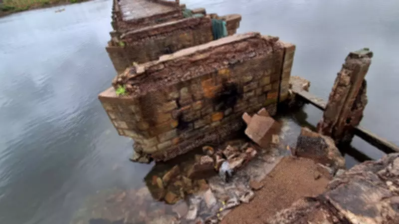 1962-Built Bridge Collapses in Karnataka's Karwar, No Casualties Reported