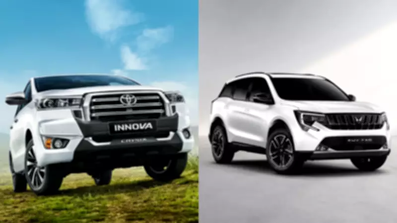 2026 Toyota Innova Crysta vs Mahindra XUV 7XO: Price, Features, Specs Compared