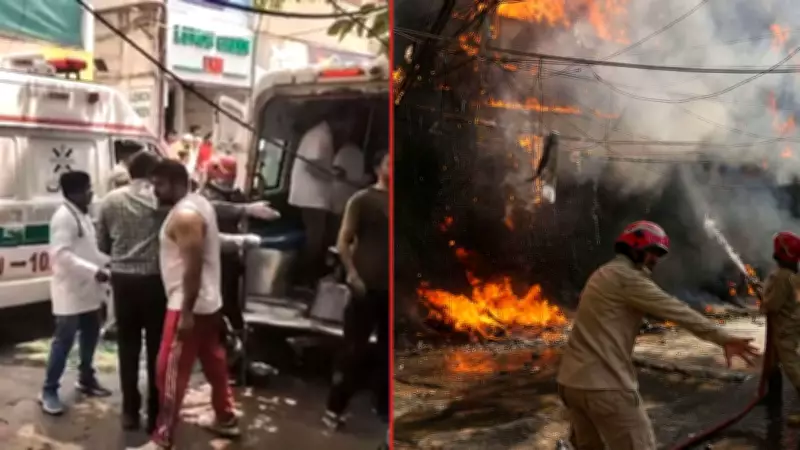 21 Dead, 47 Rescued in Massive Delhi Building Fire in Malviya Nagar