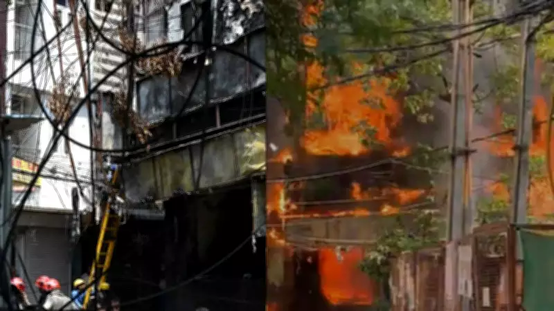 21 Killed in Massive Fire at South Delhi Restaurant, Rescue Ops Underway