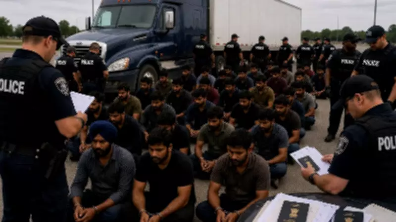 30 Indians Arrested for Illegal Truck Driving in US Face Deportation