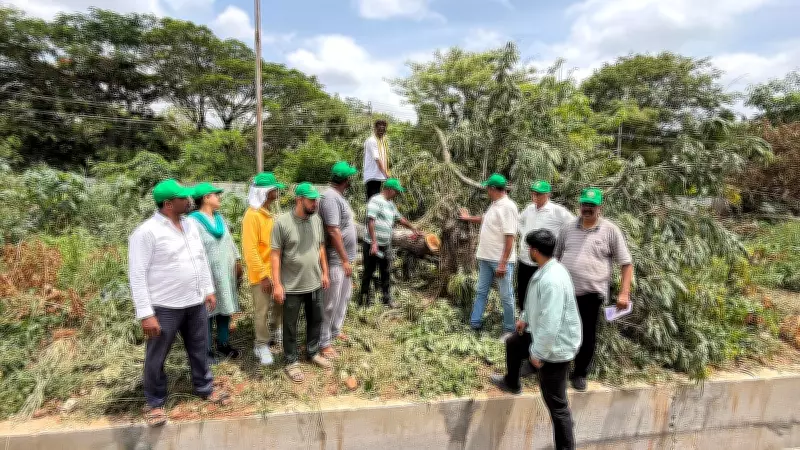 30 Trees Chopped Along Train Tracks in Mysuru; RFO Issues Notice to Railways